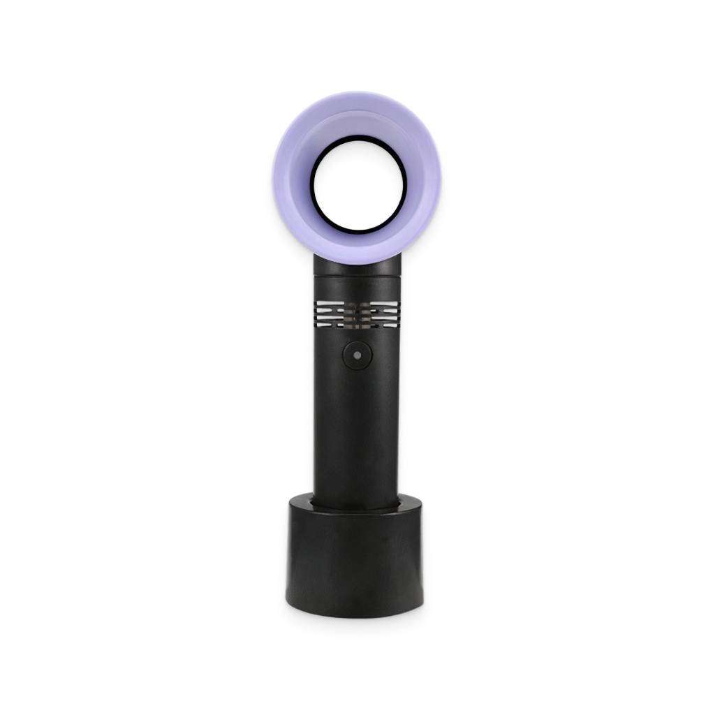 Rechargeable USB Bladeless Hand Fan Cool Tech  